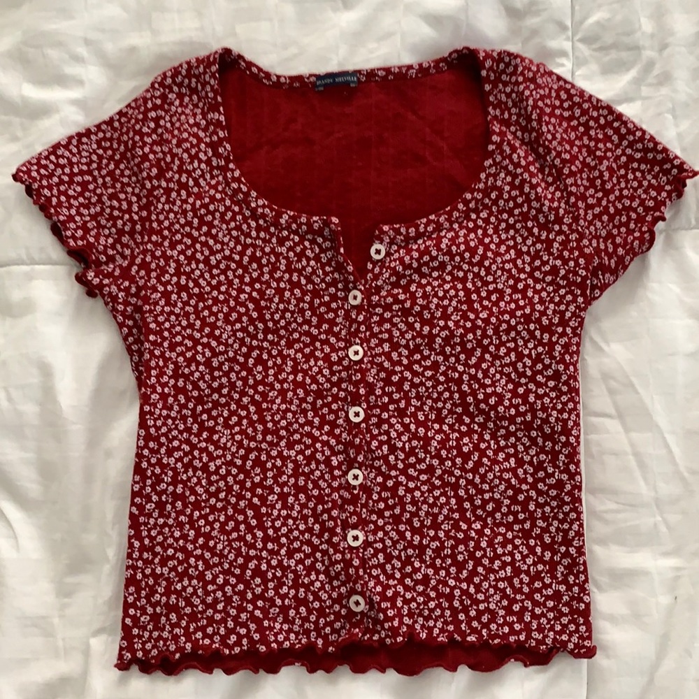 Brandy Melville Floral Shirt